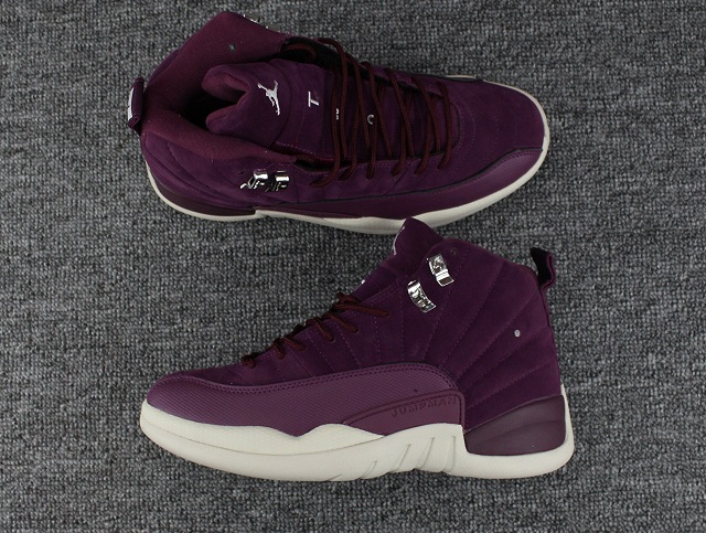 Air Jordan Retro 12 XII Grade AAA Bordeaux [Cheap Jordans Shoes 12 77]